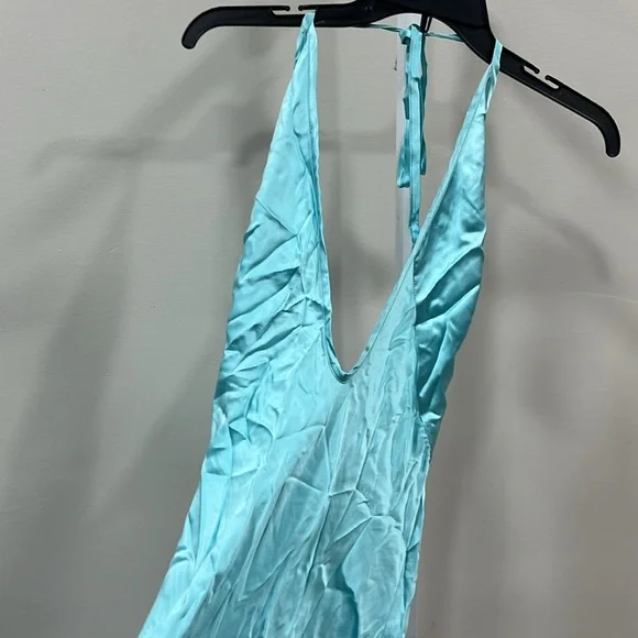 NATALIE ROLT Irena Dress in Turquoise